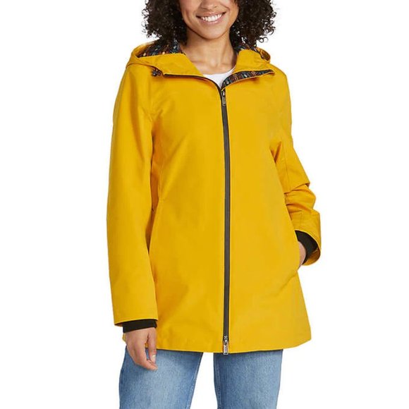Pendleton Jackets & Blazers - NWT Pendleton Women's Tape Seam Hooded Rain Jacket Yellow Size S $200 9D004